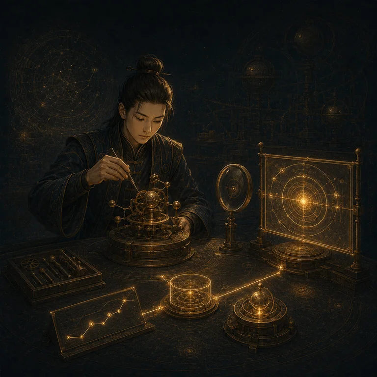 精修者角色插畫