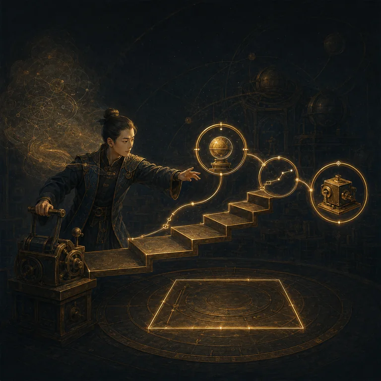 推進者角色插畫