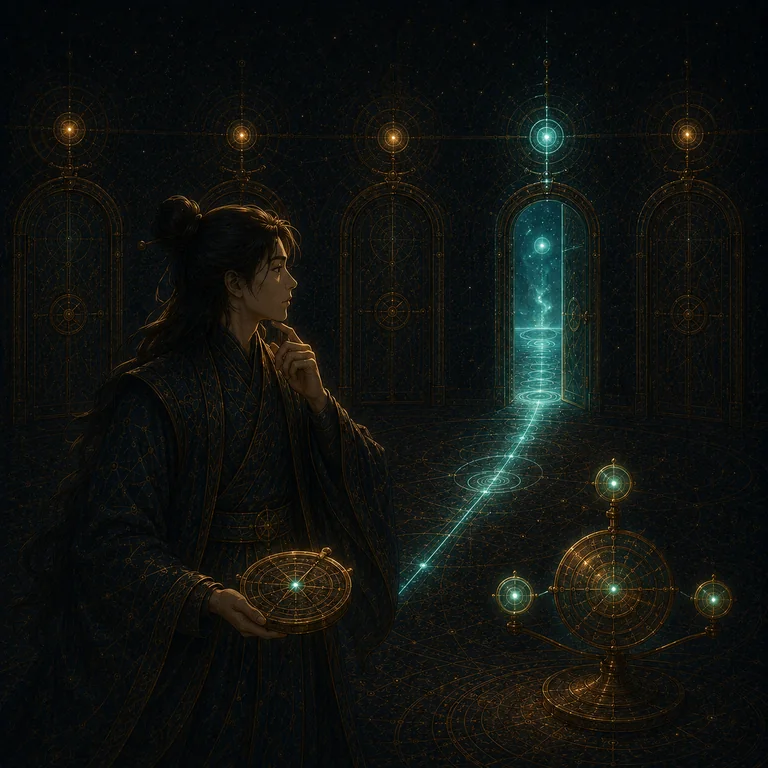 選路者角色插畫